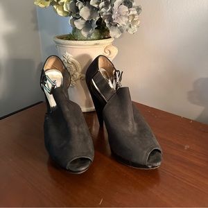 Michael Kors Suede Heels (open toe)